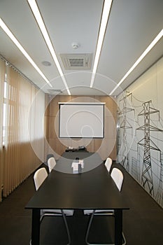 Stylish meeting room in the office