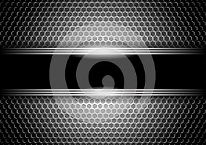 Stylish metallic background