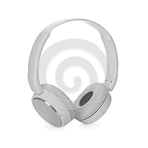 Stylish modern headphones with earmuffs