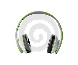 Stylish modern headphones with earmuffs