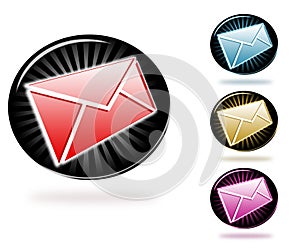 Stylish newsletter icons