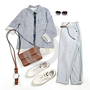 Stylish Outfit Layout