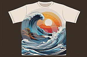 Stylish Shirt Inspired by the Sea.