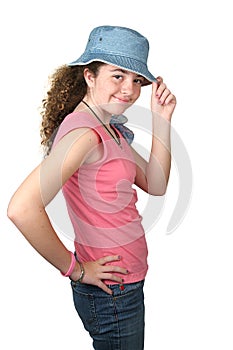 Stylish Teenaged Model