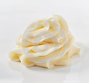 Stylish twist of mayonnaise for formal dining photo