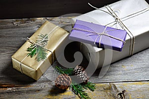 Stylish & Vintage christmas gifts box