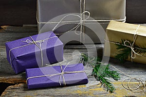 Stylish & Vintage christmas gifts box