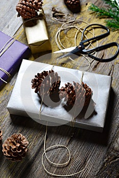 Stylish & Vintage christmas gifts box