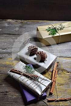 Stylish & Vintage christmas gifts box