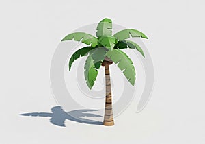 On a plain, white background, emphasizing its three-dimensional