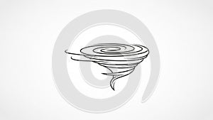 A plain white background emphasizing the simplicity and elegance of the