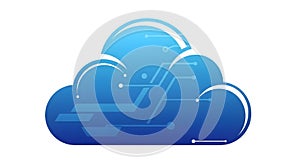 Digital Cloud Technology Concept