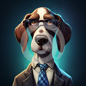 Stylized 3d Dog Illustrator: A Nerdcore Tribute To Stephen Shortridge And Dc Comics photo