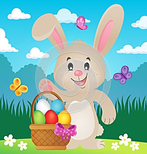 Stylized Easter bunny theme image 4