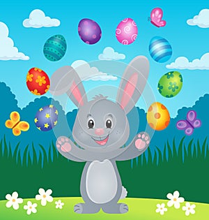 Stylized Easter bunny theme image 6