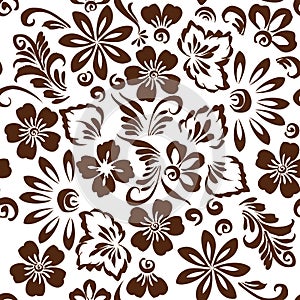 Stylized floral ornament