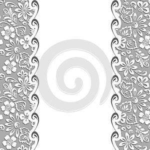 Stylized floral ornament