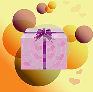 Stylized Gift - Vector