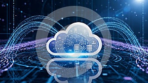 Digital Cloud Computing Network with Data Streams