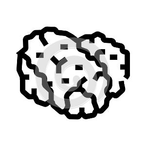 Stylized human brain representing artificial intelligence and thinking