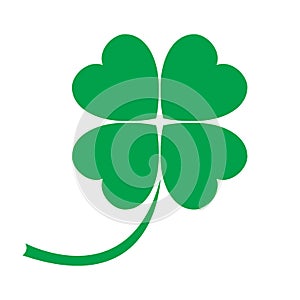 Stylized icon of a colored clover leave