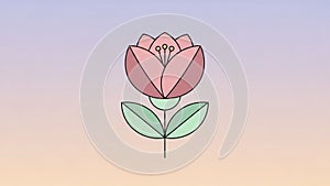 Is a gradient of soft pastel colors transitioning from light