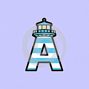 Lighthouse Letter A