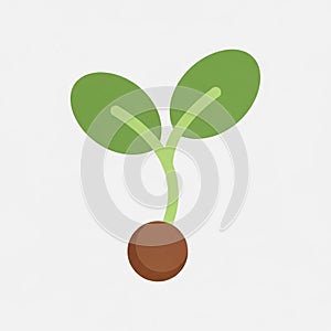 The background is plain white highlighting the simple minimalist design