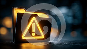 Warning Folder Icon