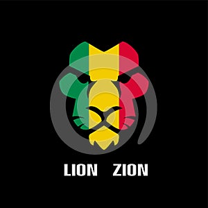 Lion of judah vector illustration photo