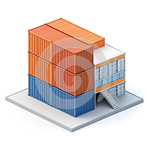 Modern Container House Design, Innovative Shipping Container Home Architecture