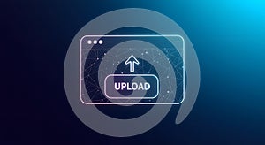 Digital Upload Interface with Network Connections