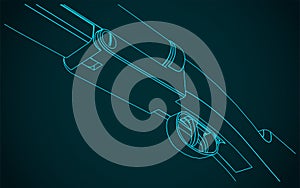 Shotgun trigger close up