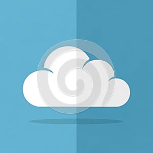 Design is minimalistic, often used in digital or web illustrations to