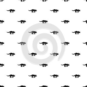 Styracosaurus pattern vector