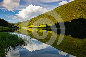 Styrian Bodensee in the Styrian Tauern,  Austria