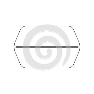 Styrofoam Lunch Box Icon