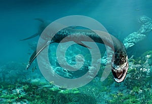 Styxosaurus 3D illustration