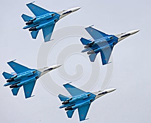 SU-27 interceptors 1 photo