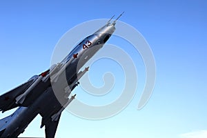 SU-17 Soviet fighter-bomber