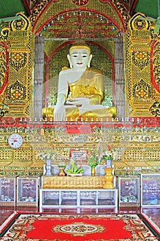 Su Taung Pyai Pagoda Buddha Image, Mandalay, Myanmar
