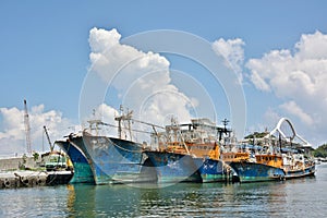 Suao port in Taiwan