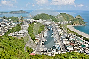 Suao port in Taiwan