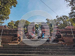 Suasana pagi di makam pahlawan imogiri photo