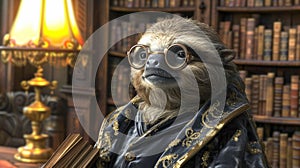 Suave sloth  photo