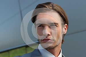 Suave young executive