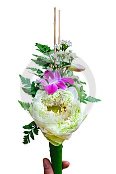 Suay Dok or Cone-shaped floral receptacle