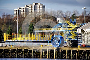 Sub Sea Cable Manufacture on the River Tyne