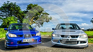 Subaru STI vs Mitsubishi Evolucion