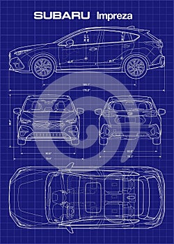 Subaru Subaru Legacy 2024 Car Blueprint2024 Car Blueprint